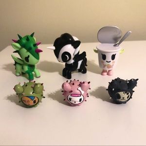 Tokidoki Unicorno, Cactus Pups, and Moofia Yogurt